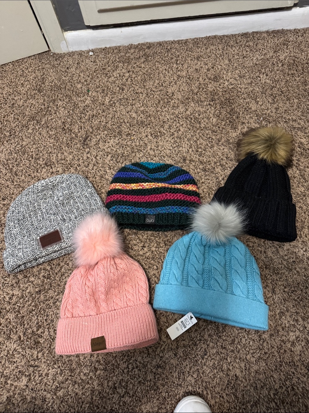 Winter Hat Collection including NWT Talbots, Alepo, Bula, Aqua made Italy plus 1